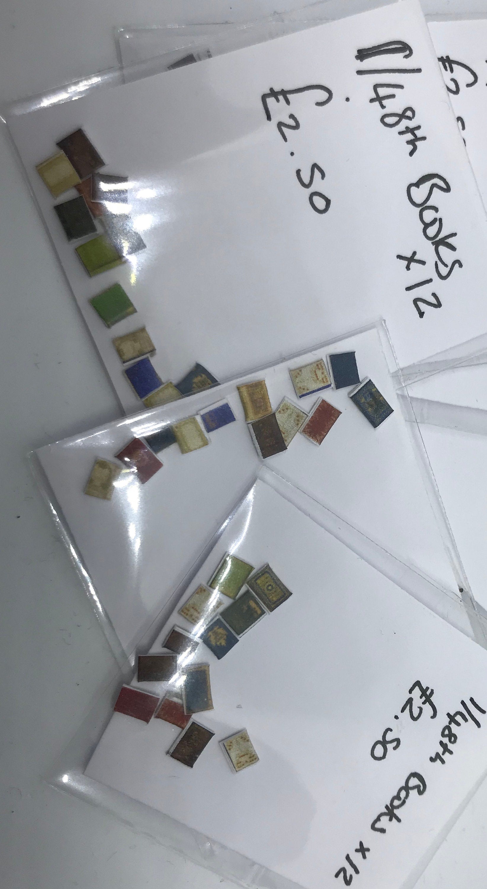 Dolls House 1/48th  Books x12  (assorted)