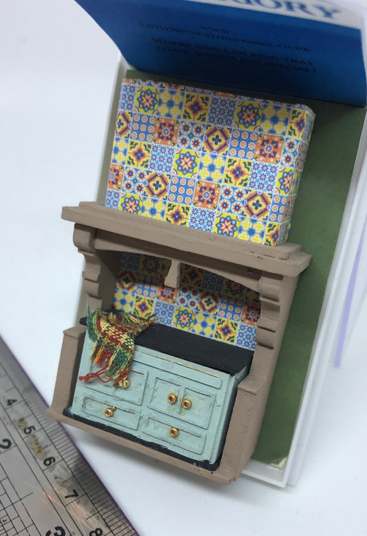 Dolls House Luxury Dressed 1/48th Spanish Style Stove -