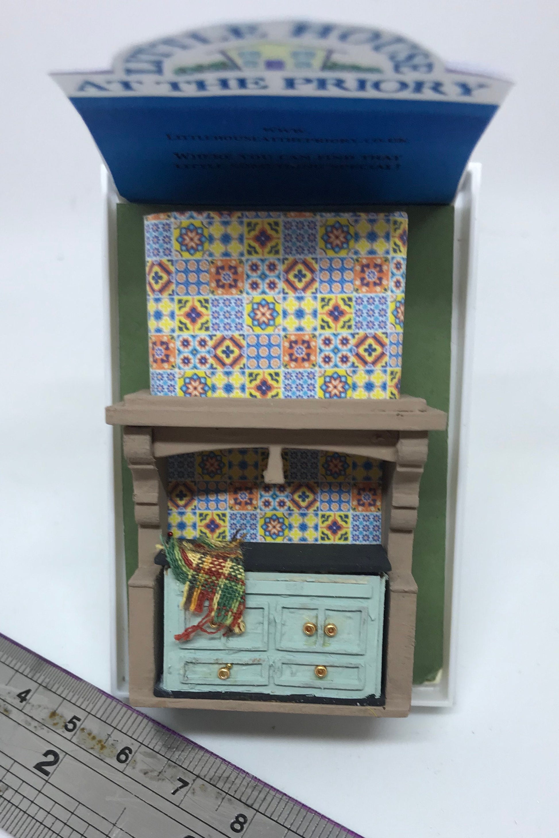 Dolls House Luxury Dressed 1/48th Spanish Style Stove -