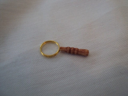 Dolls House Miniatures - 1/12th Magnifying Glass x1