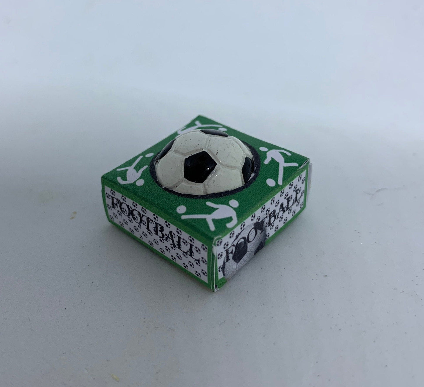 Dolls House Miniatures - Football in a Box