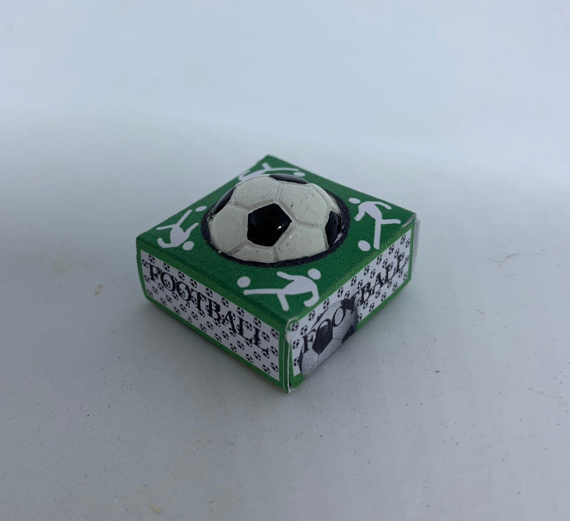 Dolls House Miniatures - Football in a Box