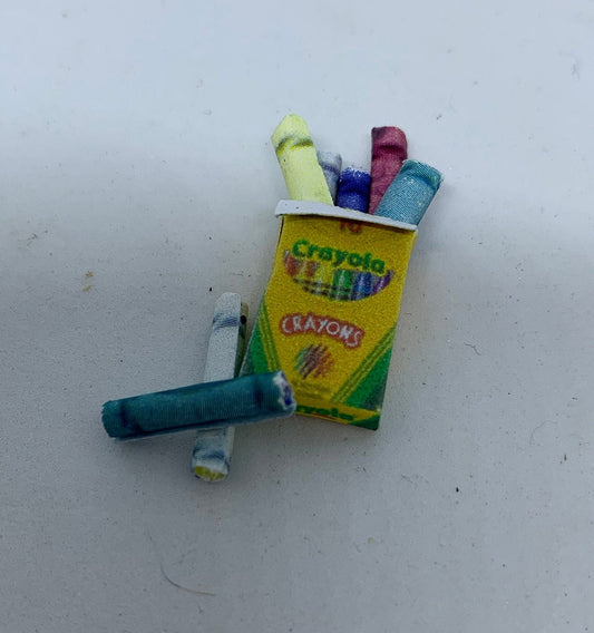 Dolls House Miniatures - Crayons