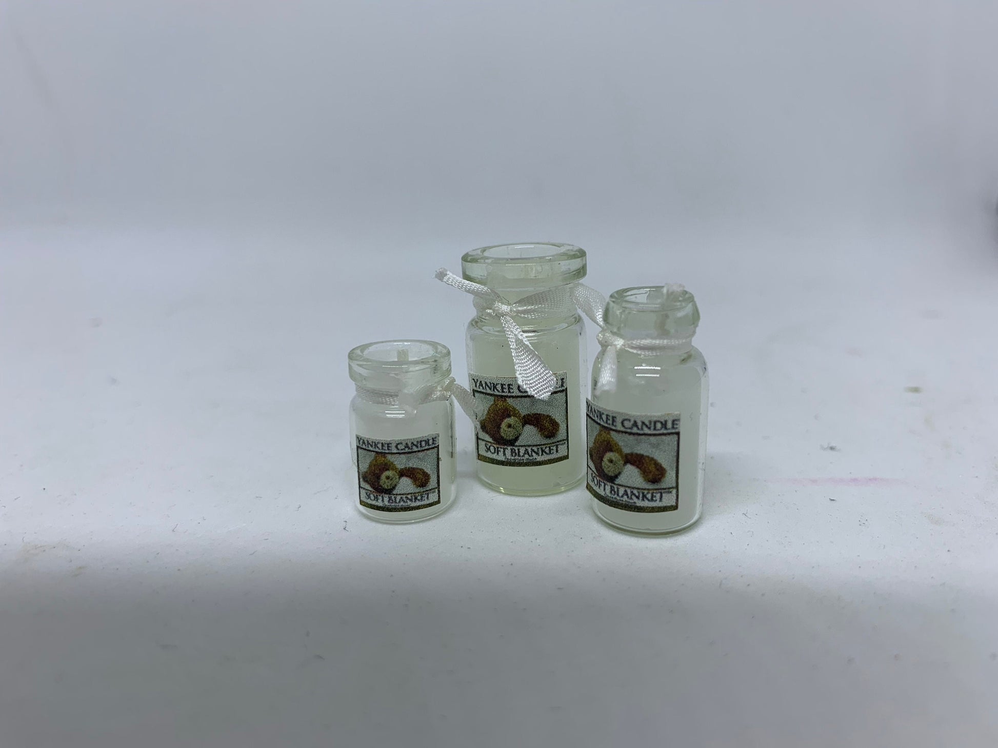 Dolls House Miniatures - Baby Candles (various sizes and Colours)