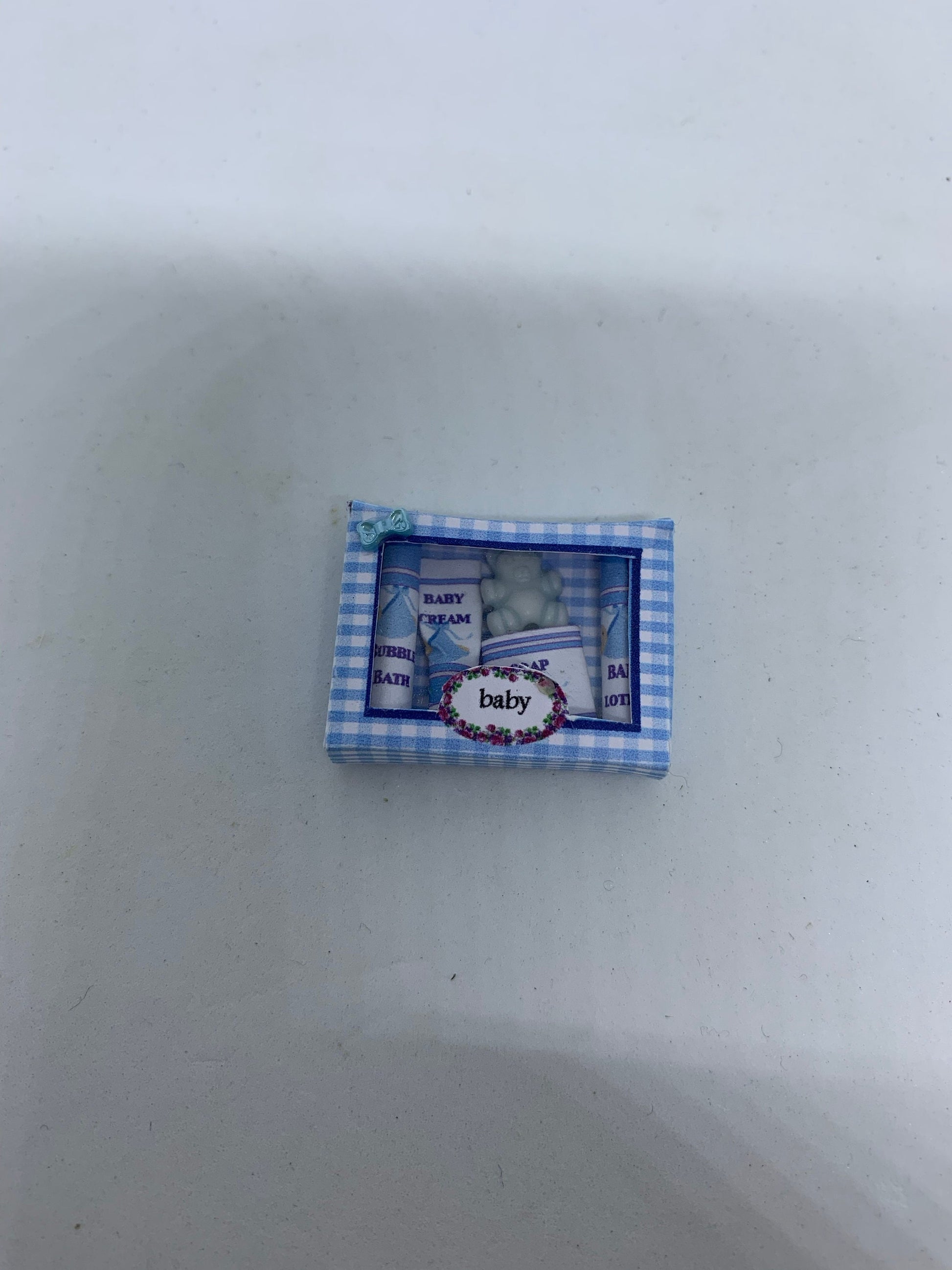 Dolls House Miniatures - Baby Box (boy and girl available)