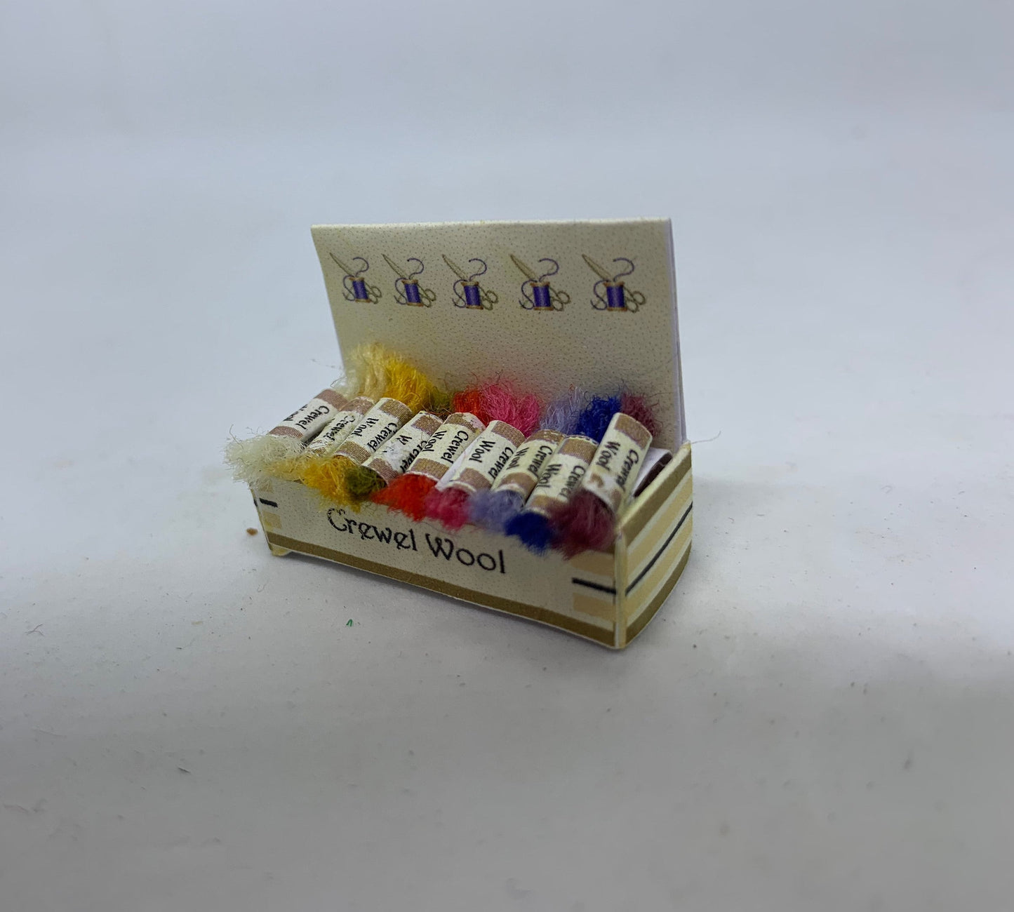 Dolls House Miniature - Crewel Counter