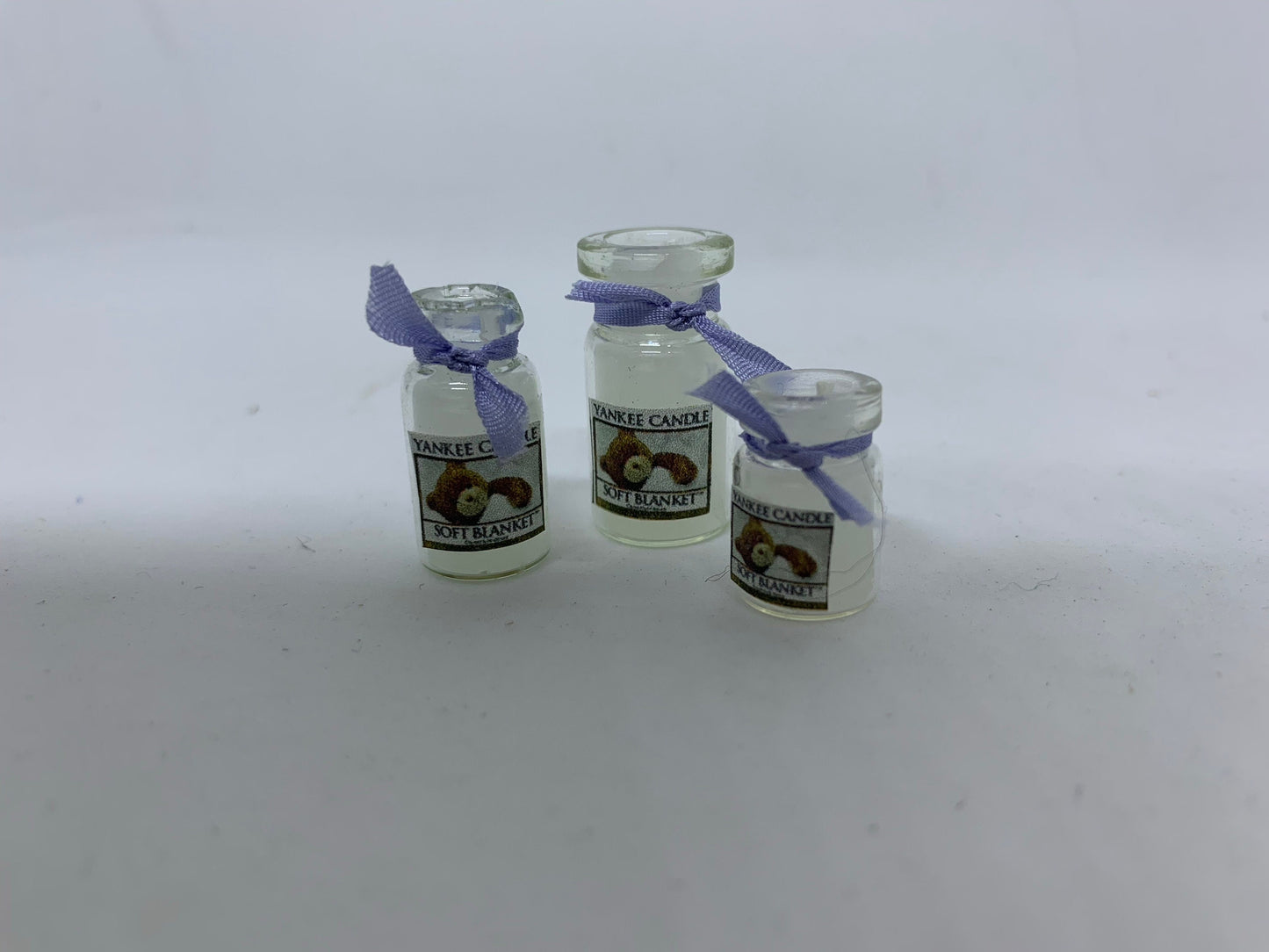 Dolls House Miniatures - Baby Candles (various sizes and Colours)
