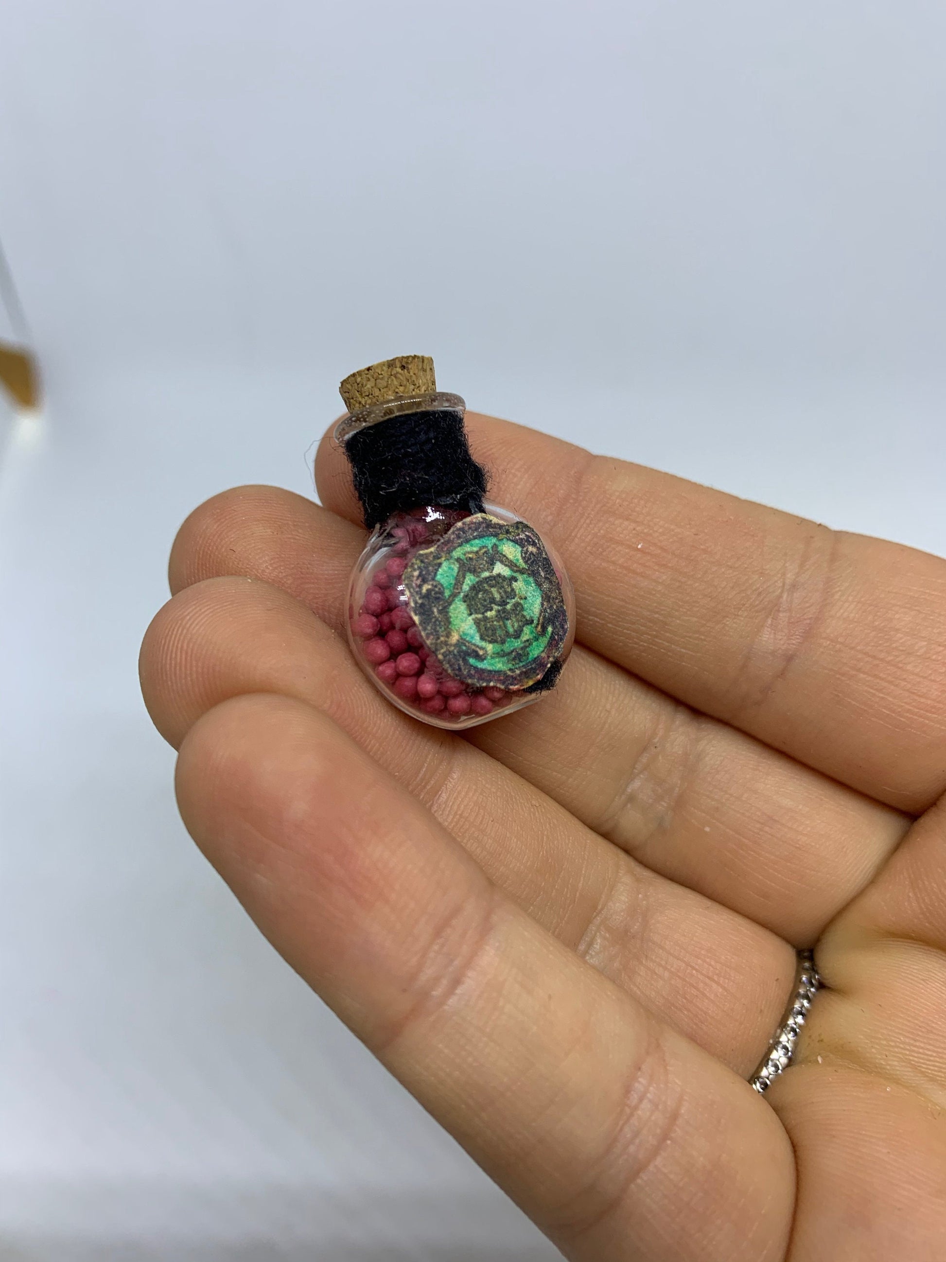 Dolls House Miniatures - Spell Jar x1 (comes in many styles and colours)