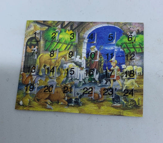 Dolls House Miniatures - Advent Calendar - Barn