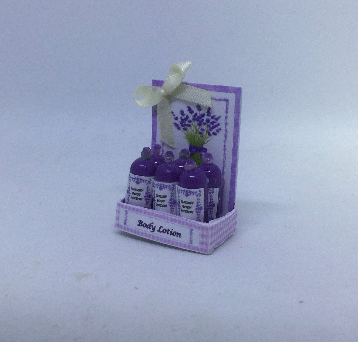 Dolls House Miniatures - Lavender Toiletries Collection