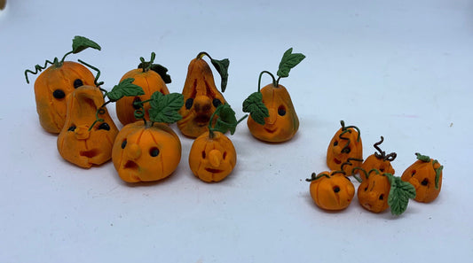 Dolls House Miniatures - Pumpkin x1 (2 sizes available)