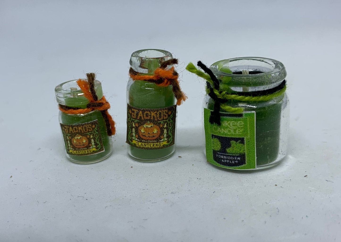 Dolls House Miniatures - Halloween Candle x1 (colours and sizes vary)