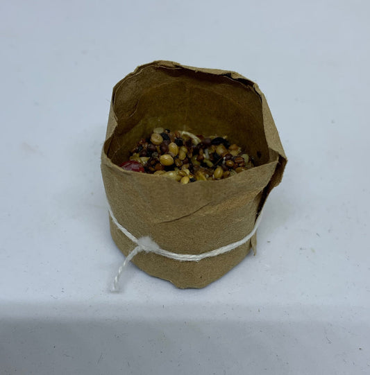 Dolls House Miniatures - Christmas Cake in a Tin