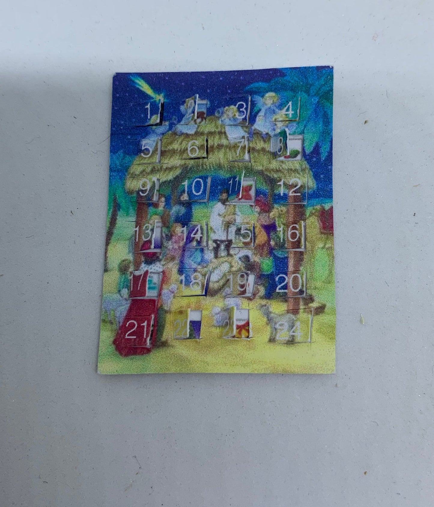 Dolls House Miniatures - Advent - Nativity