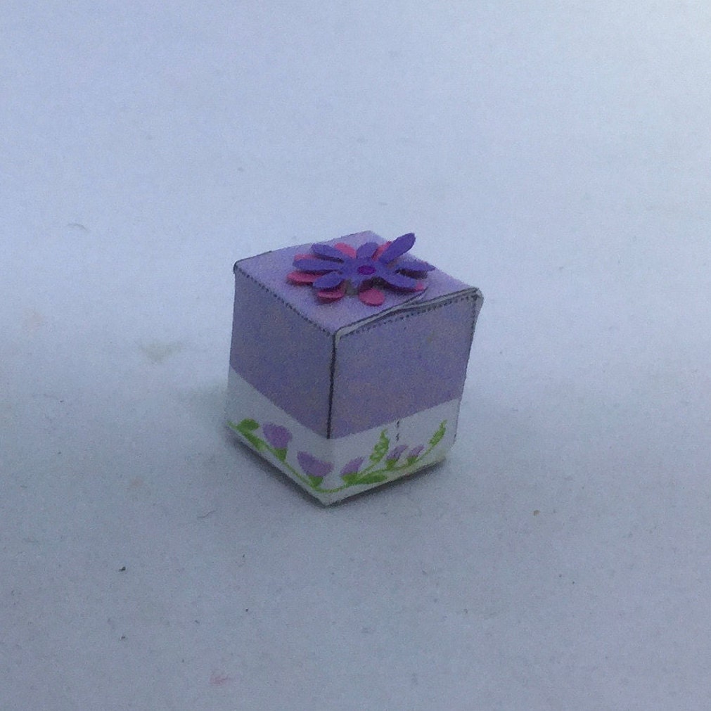 Dolls House Miniatures - Lavender Toiletries Collection