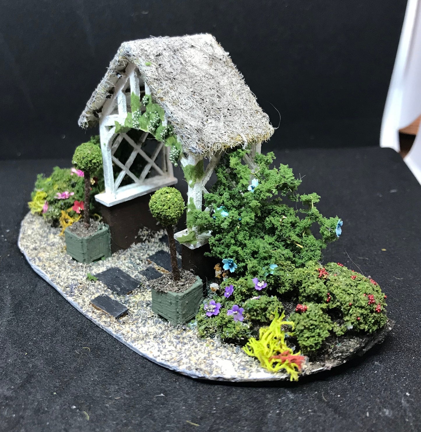 Dolls House Miniatures ( 1/48th - 1:48th - 1/4" - Quarter Inch Scale )  Hand Made Arch for Front Doorway