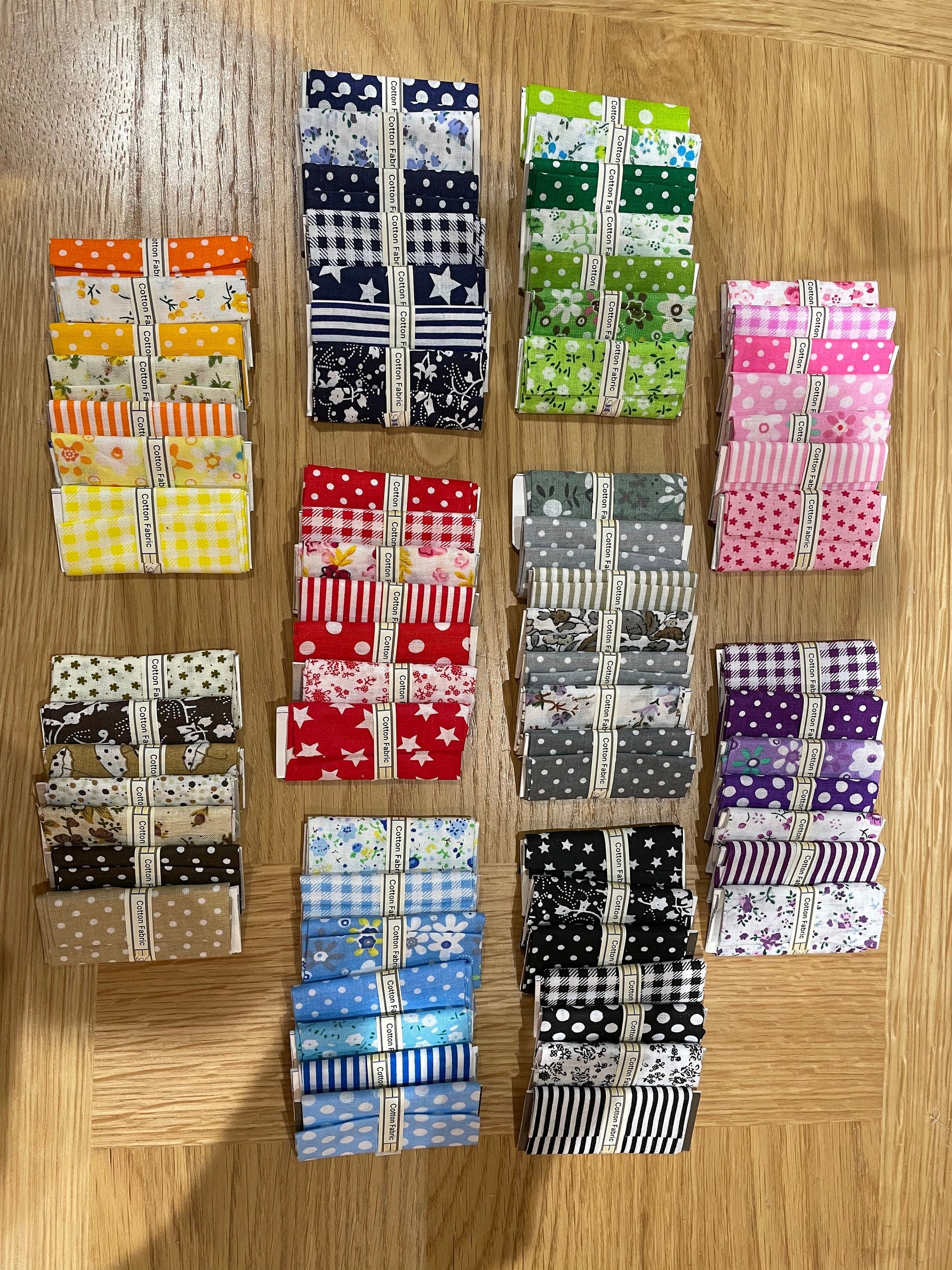 Dolls House Miniatures - Fabric Bolts x3 (or 10)