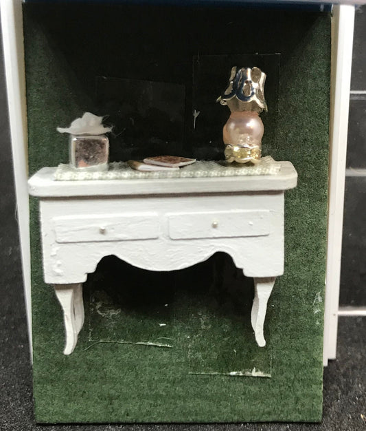 Dolls House Miniatures - Hand Painted Pretty 1/48th (1/4inch) quarter scale - Sideboard -