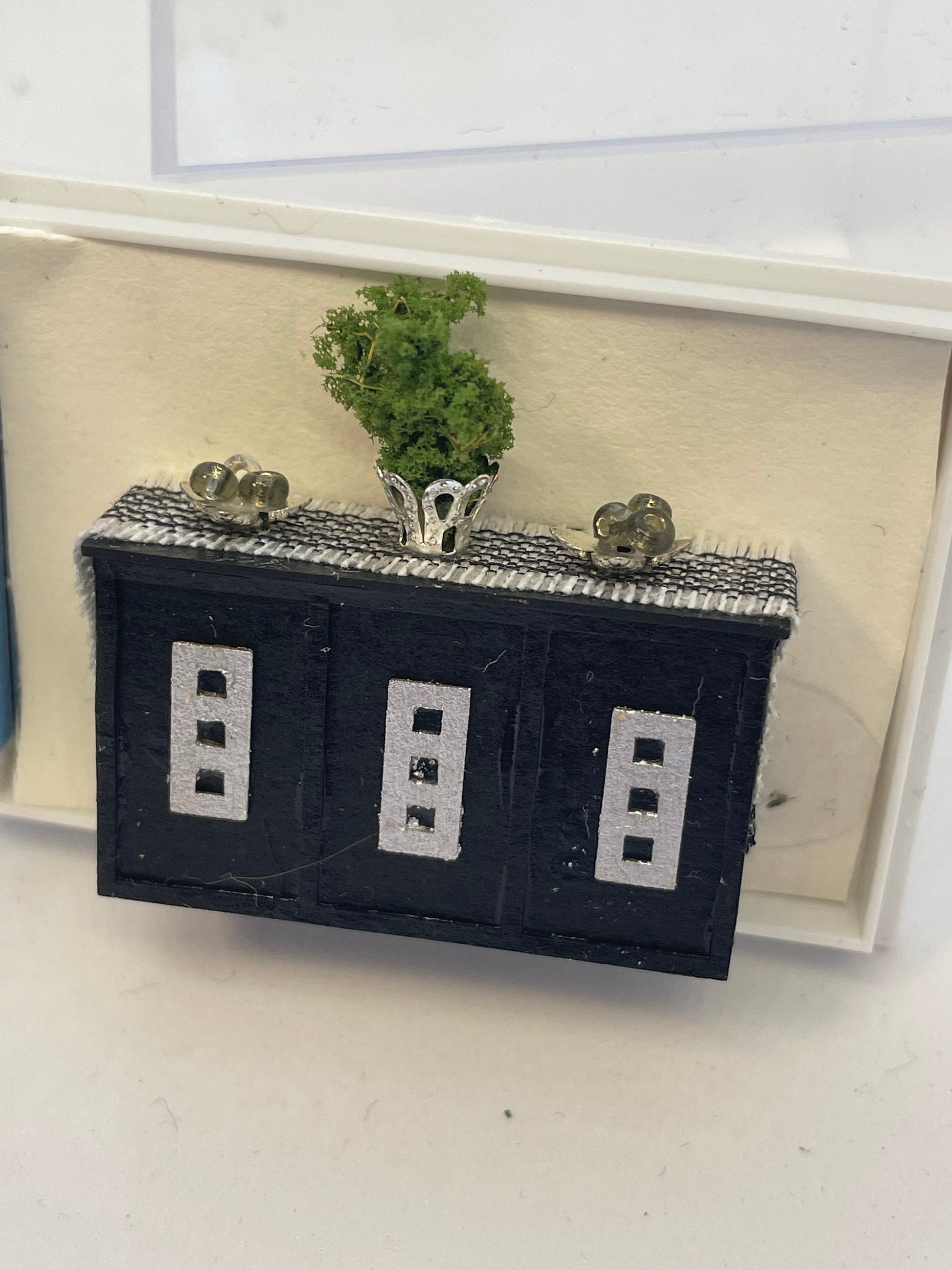 Dolls House  - Handmade    Mackintosh Sideboard