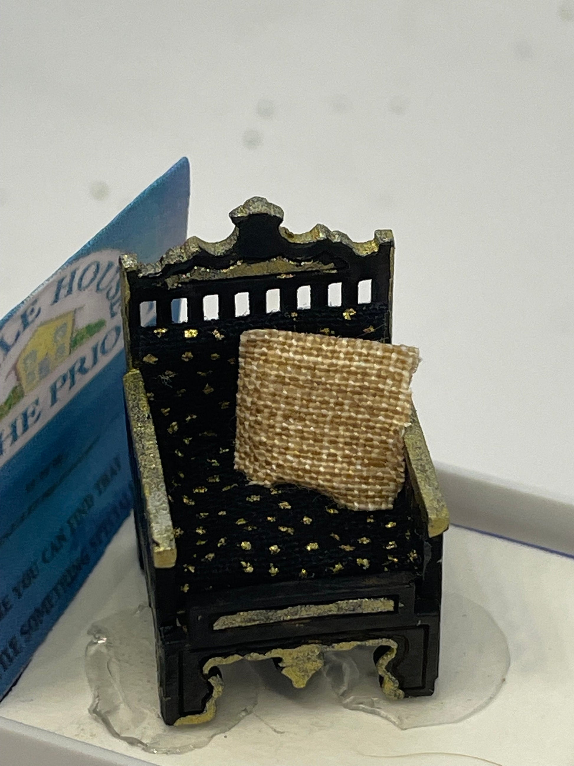 Dolls House 1/48th - Oriental Chair