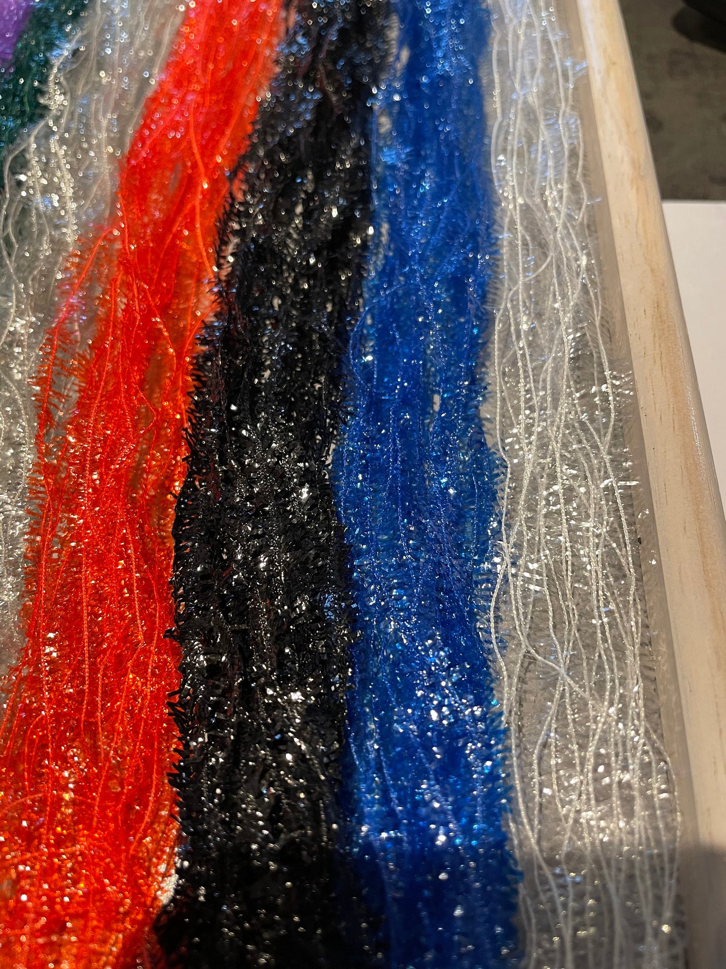 Dolls House Miniatures - Tinsel (micro/fine) x1 (15 colours available)