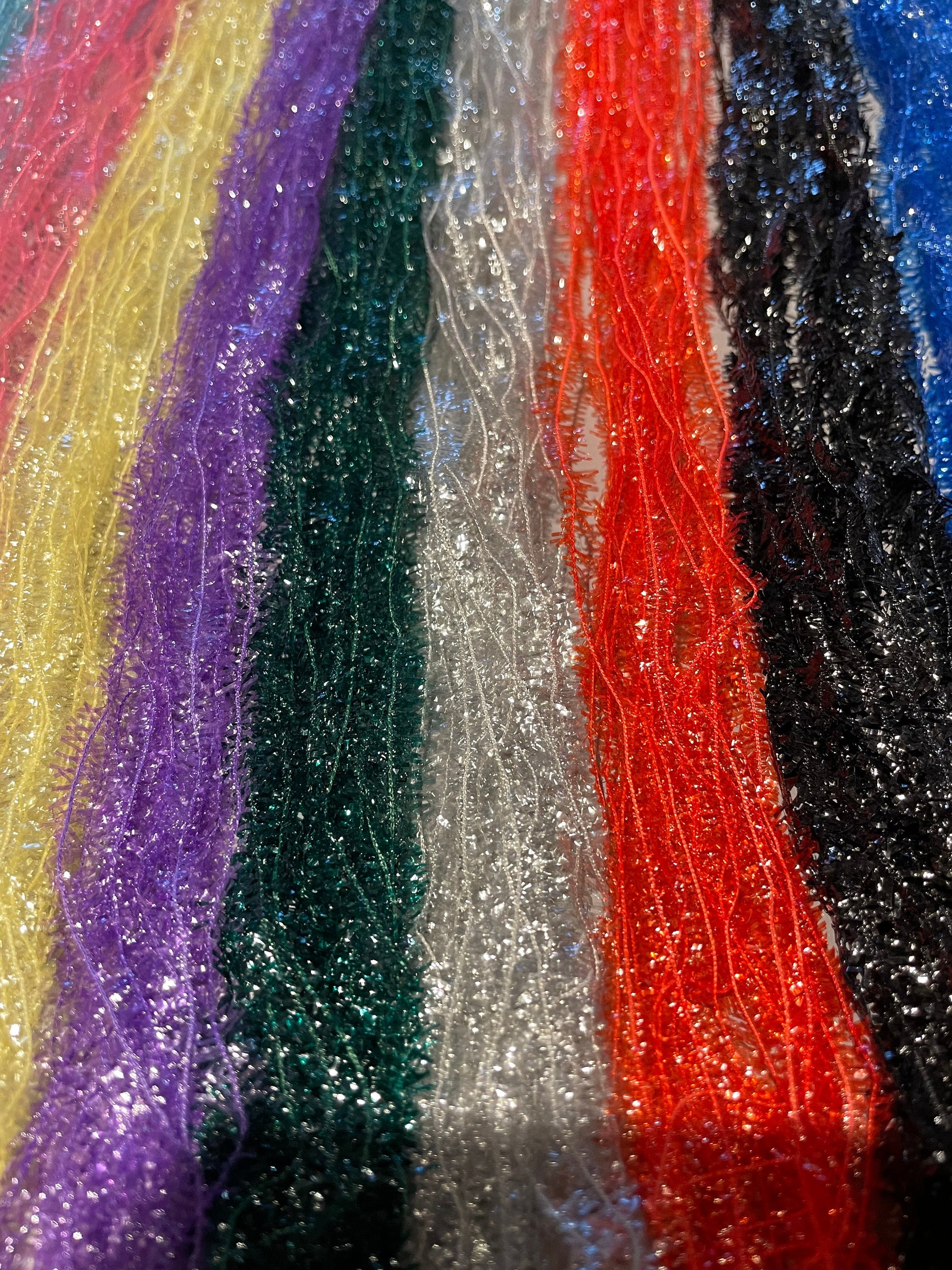 Dolls House Miniatures - Tinsel (micro/fine) x1 (15 colours available)