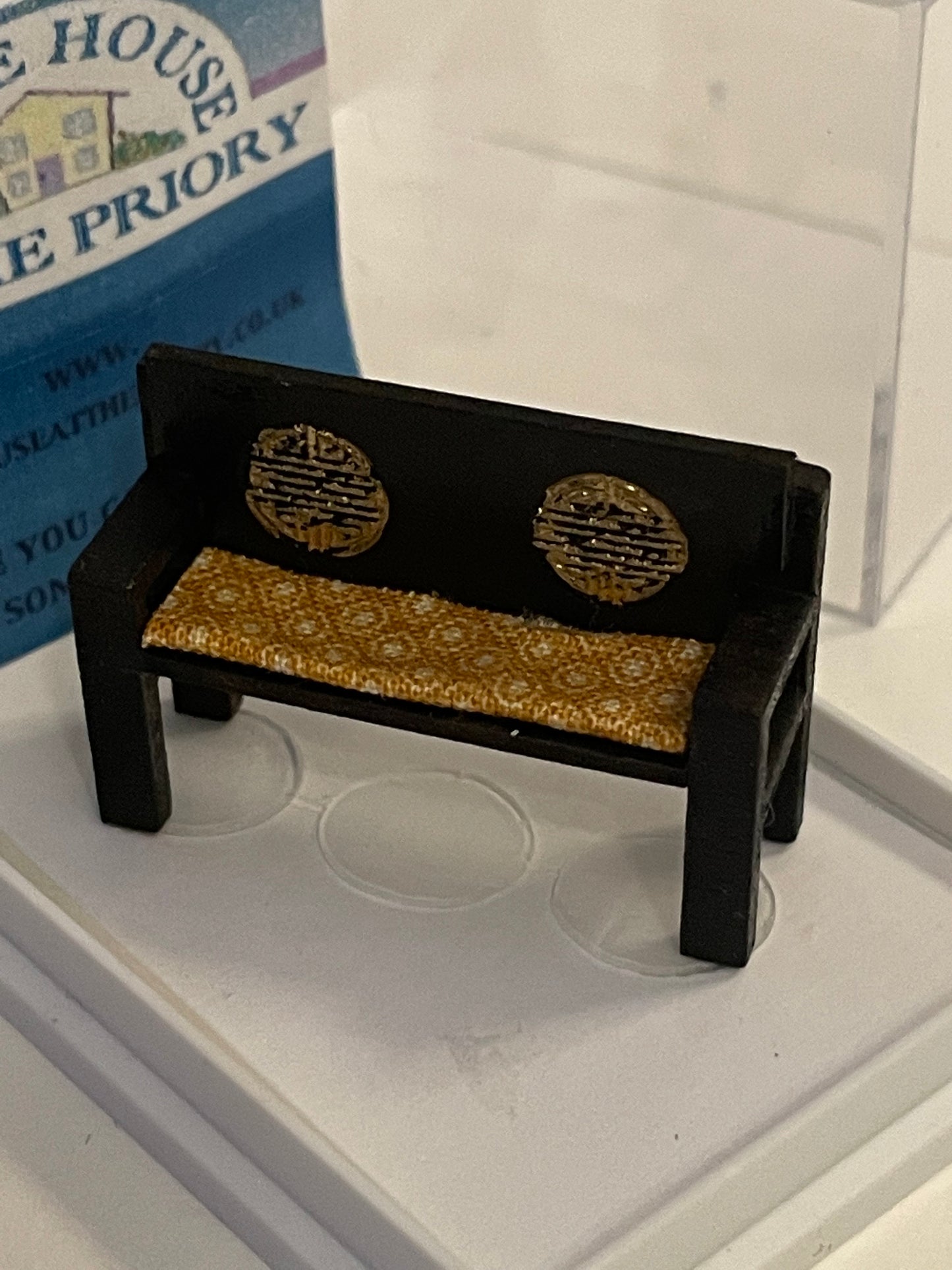 Dolls House 1/48th - Chinese Bench