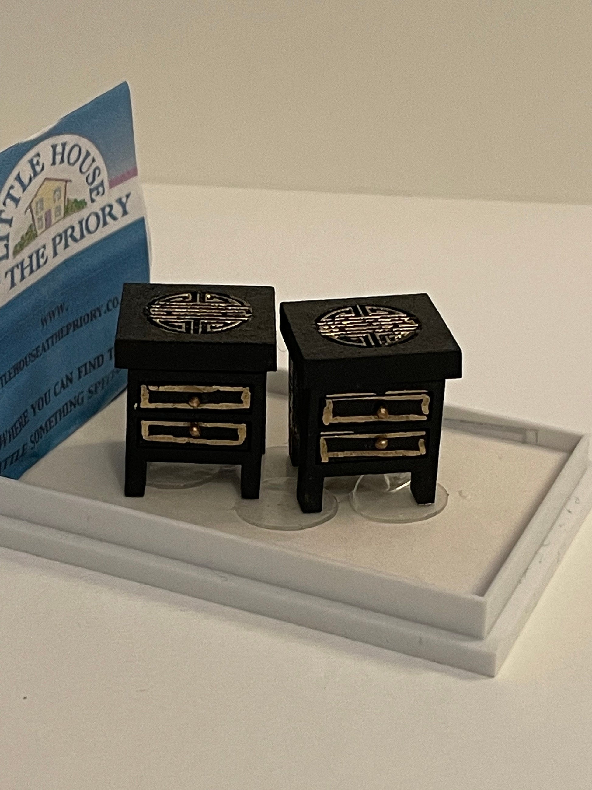 Dolls House 1/48th - s/2 Chinese Drawer Units