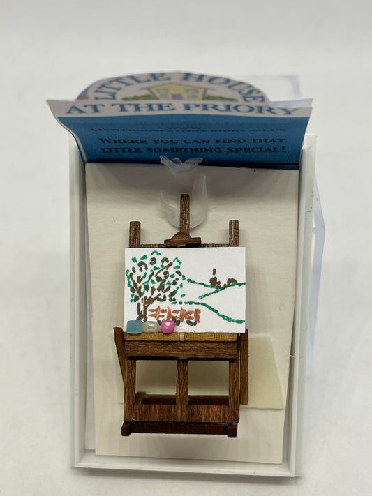 Dolls House Miniatures - 1/48th painters Easel