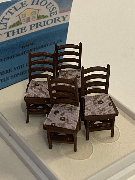 Dolls House 1/48th - s/4 Chairs