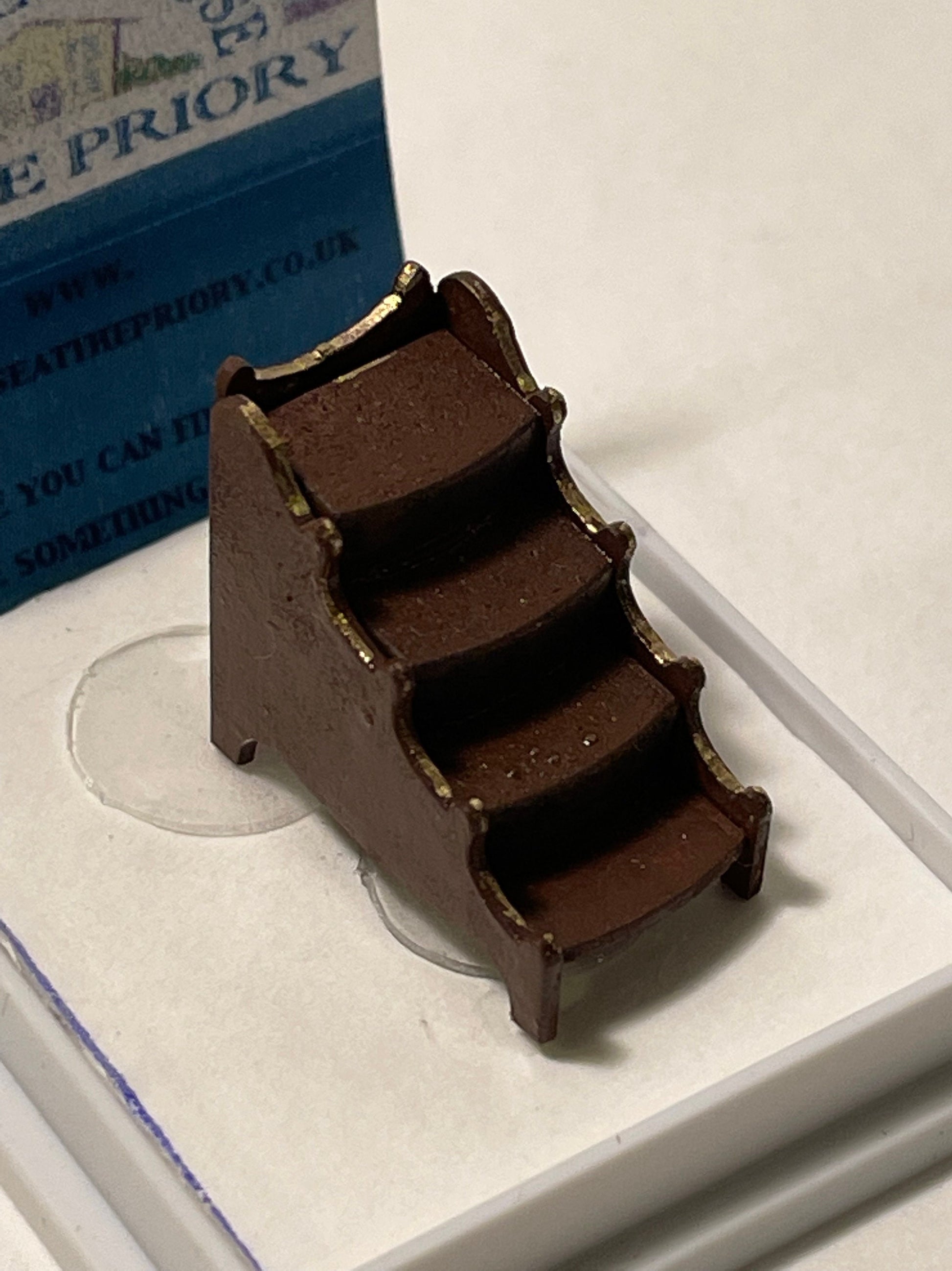 Dolls House 1/48th - Library steps