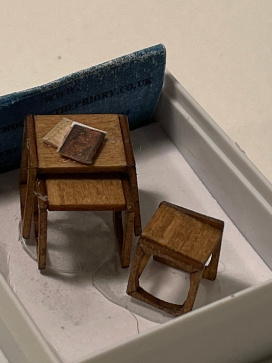 Dolls House 1/48th - nest of tables