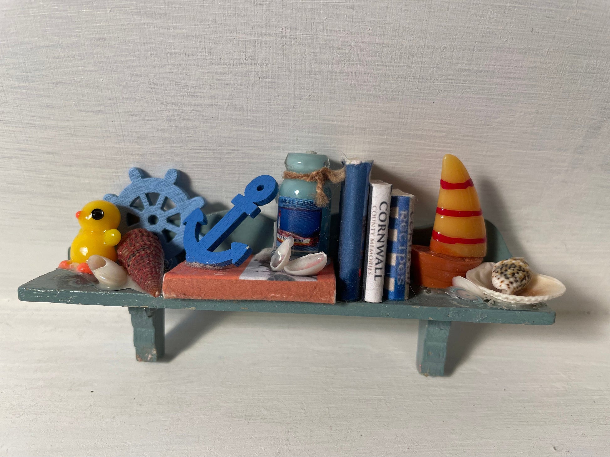 DOLLS House Miniatures - Nautical Wall Shelf