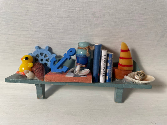 DOLLS House Miniatures - Nautical Wall Shelf