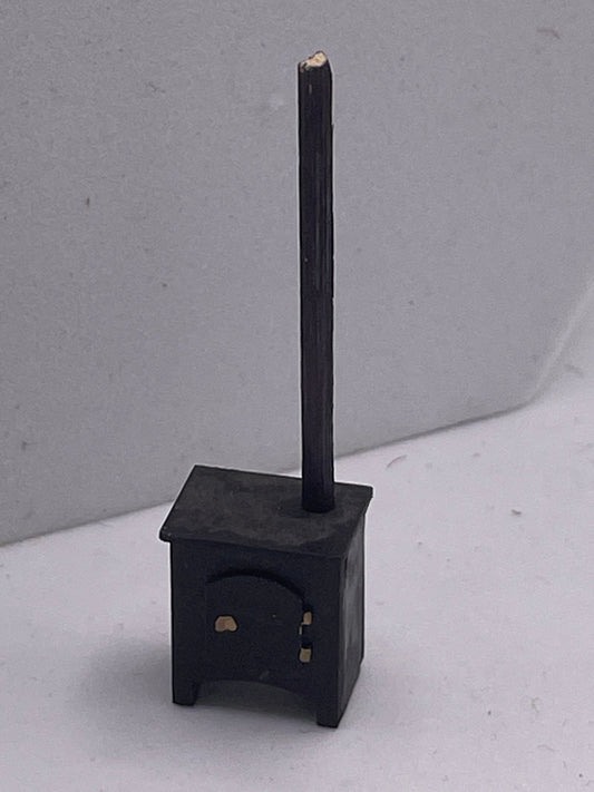 Dolls House 1/48th / 1:48 /Quarter Scale - simple stove fire
