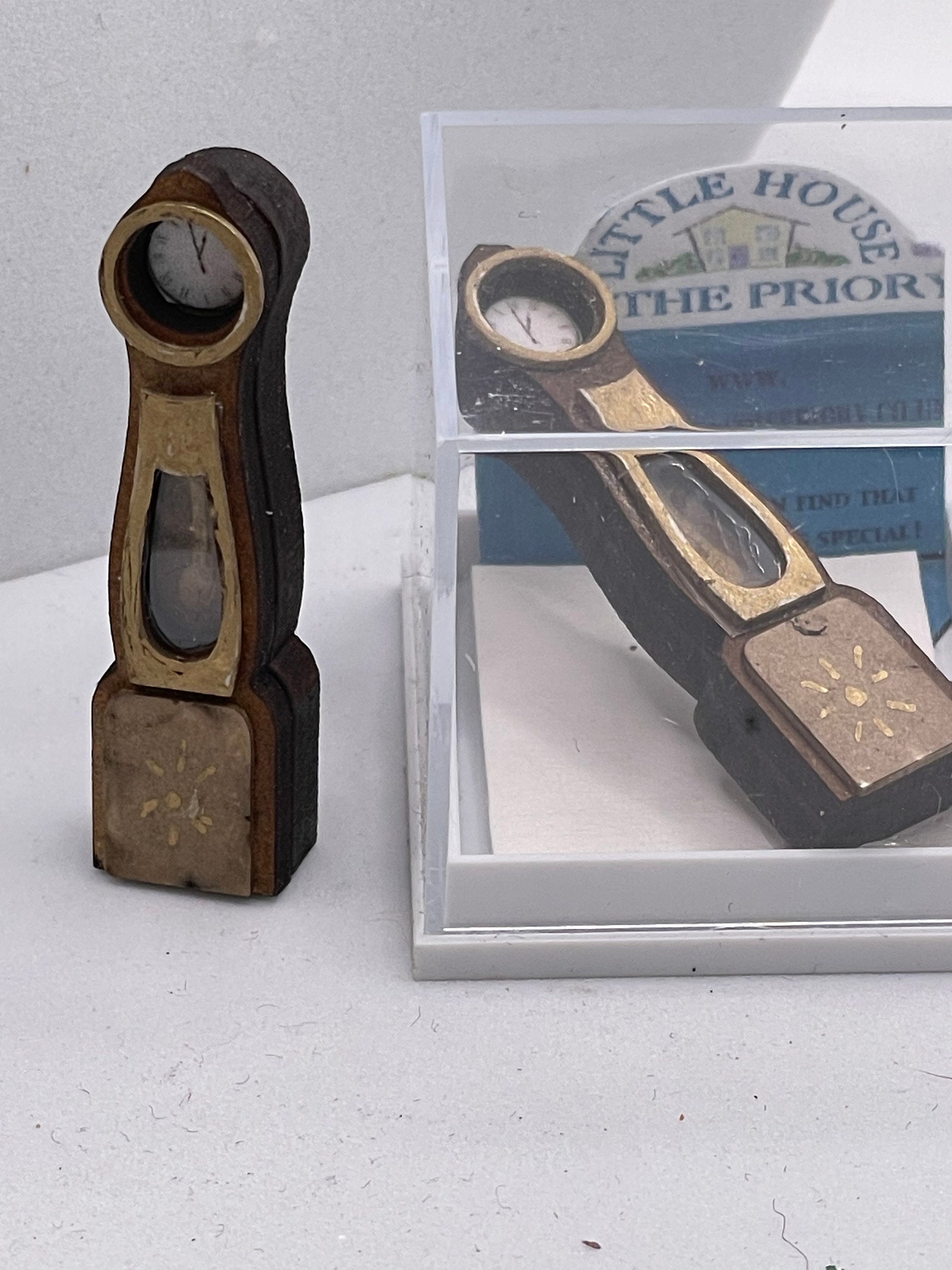 Dolls House 1/48th / 1:48 /Quarter Scale - Long case Clock