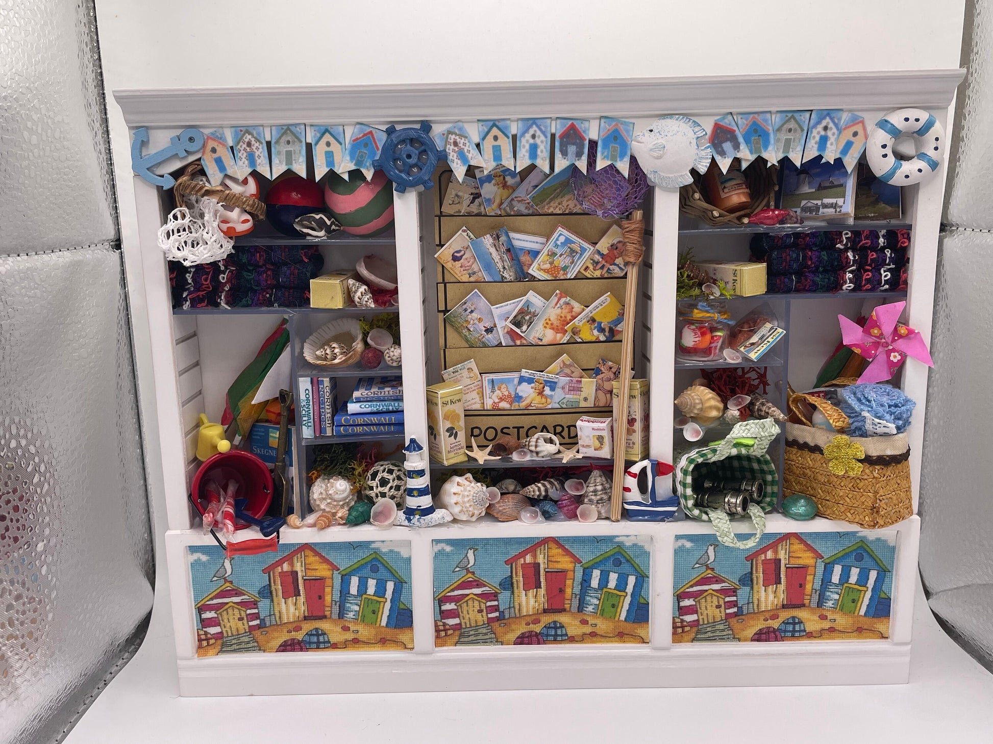 Dolls House Miniatures - 1/12th Seaside shop shelf