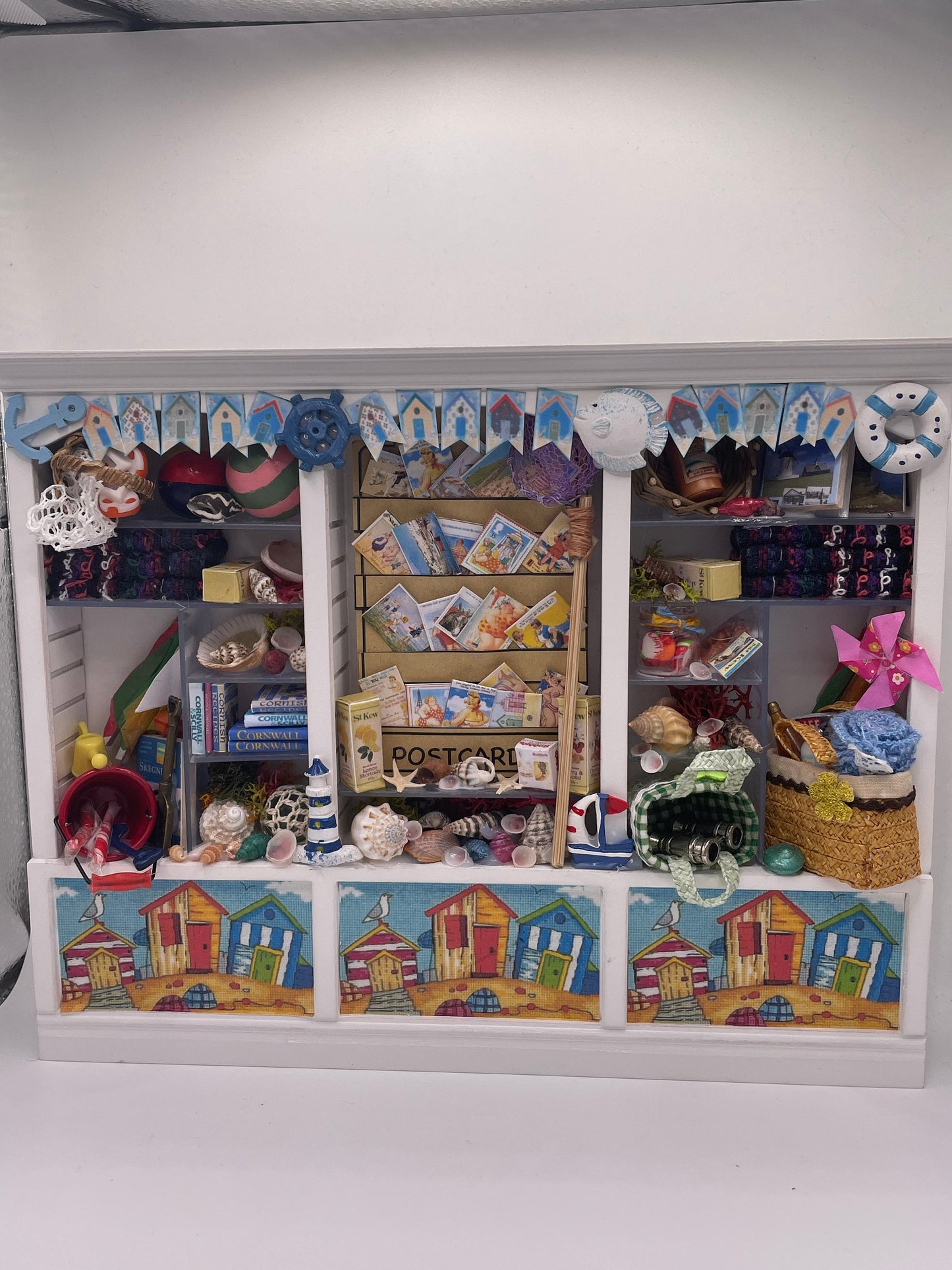 Dolls House Miniatures - 1/12th Seaside shop shelf
