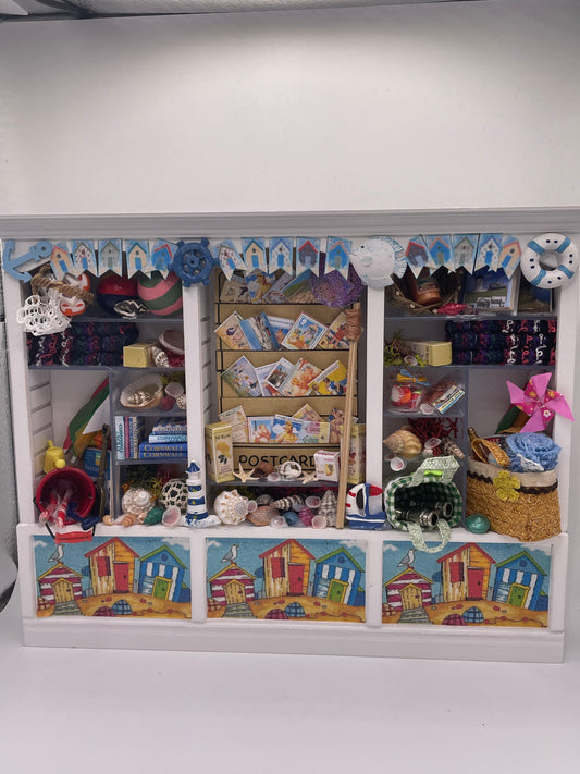 Dolls House Miniatures - 1/12th Seaside shop shelf