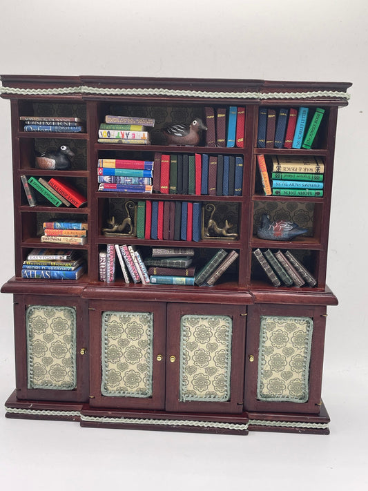 Dolls House Miniatures - 1/12th Bookcase