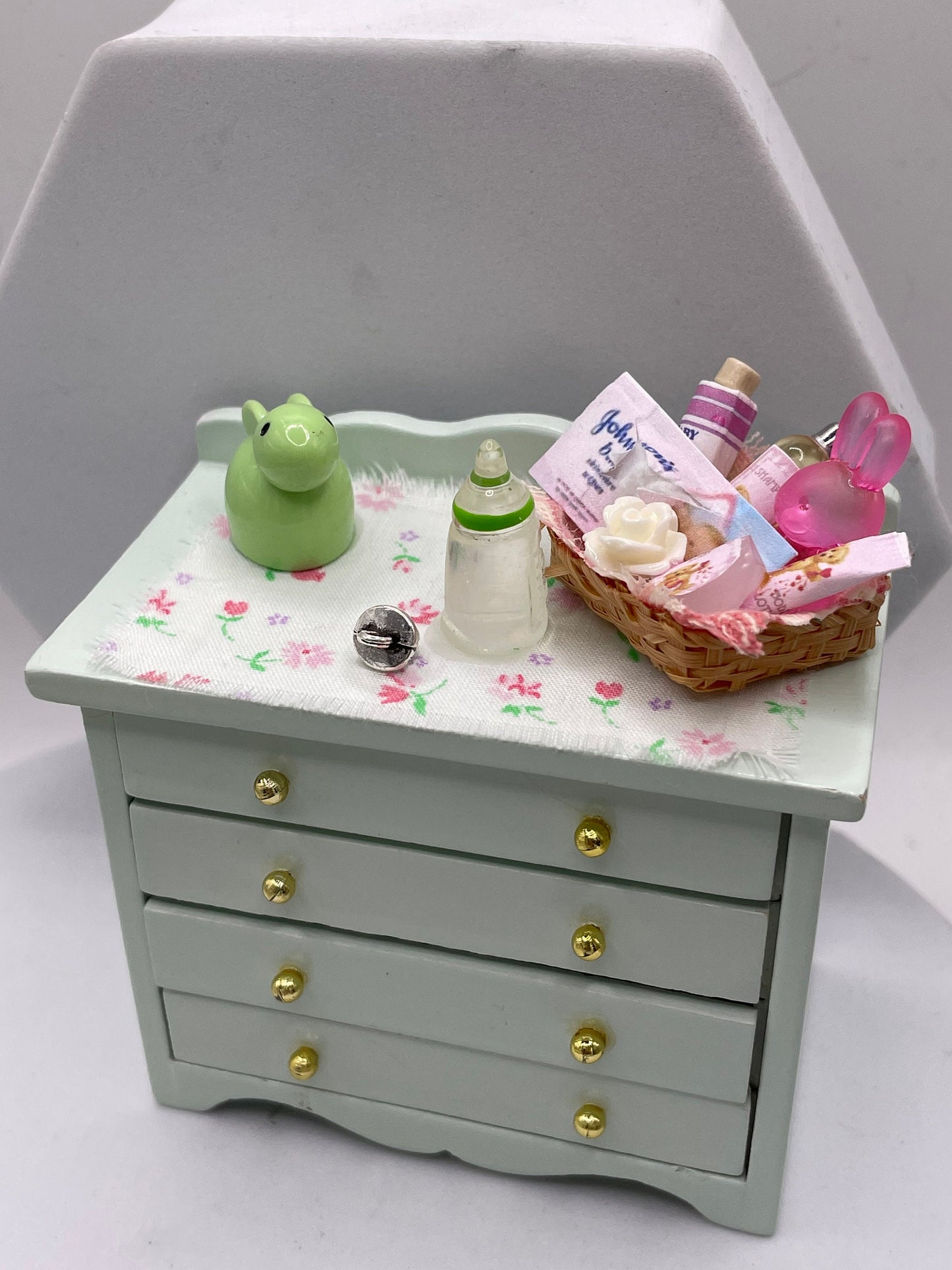 Dolls House Miniatures - 1/12th Baby Furniture (various pieces)   - Vera Collective