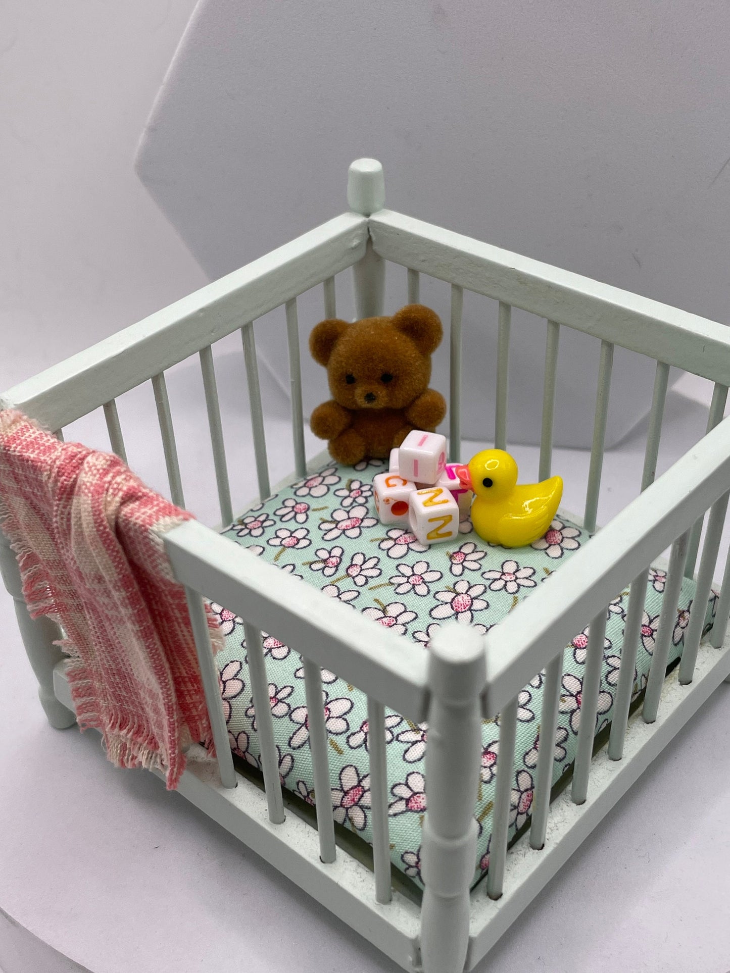 Dolls House Miniatures - 1/12th Baby Furniture (various pieces)   - Vera Collective
