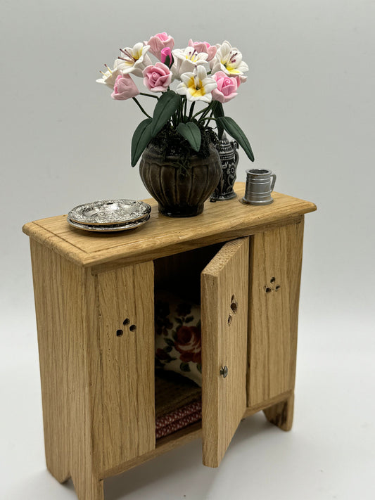 Dolls House Miniatures - Tudor Cupboard / dole
