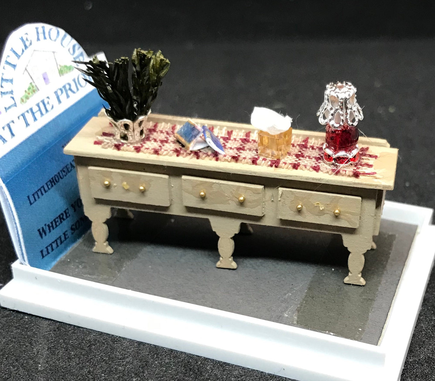 Dolls House   Dressed 1/48th Sideboard -