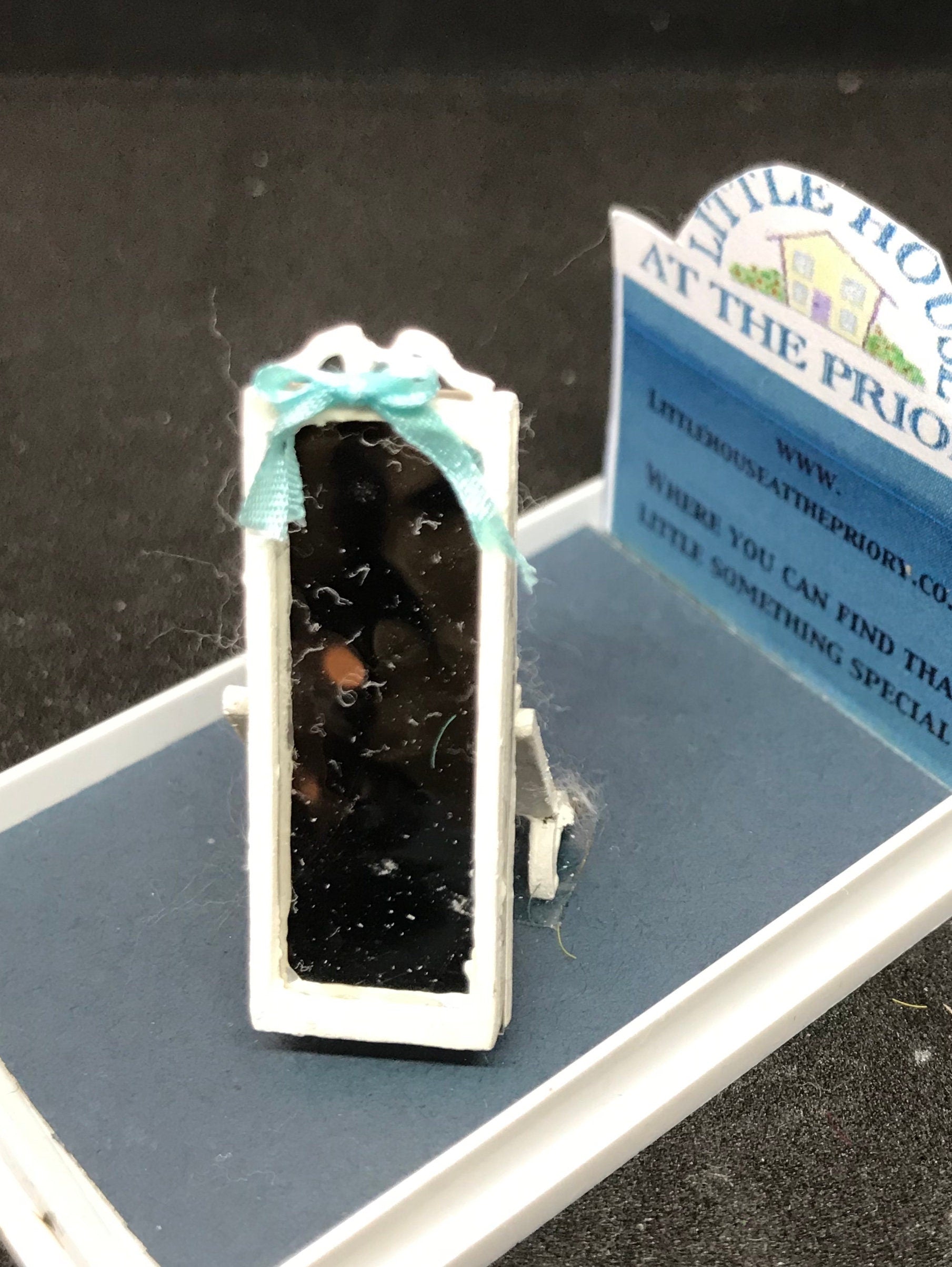 Dolls House   Dressed 1/48th cheval mirror