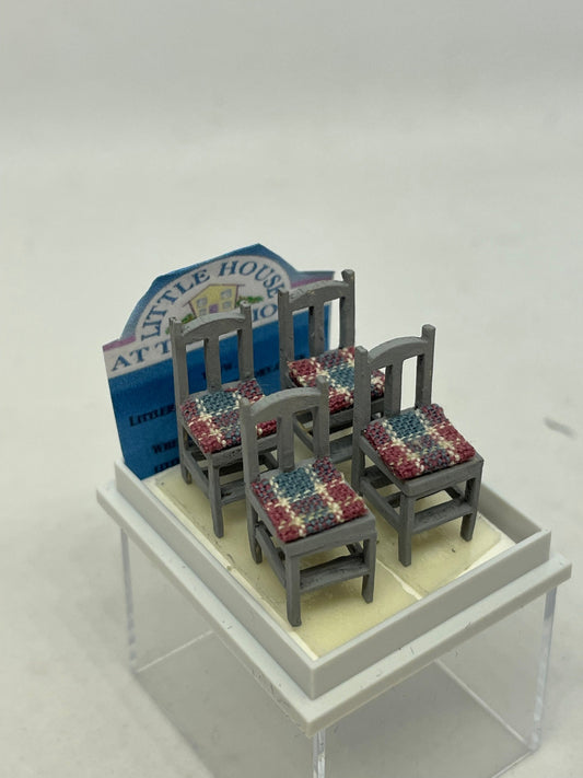 Dolls House 1/48th - s/4 Chairs