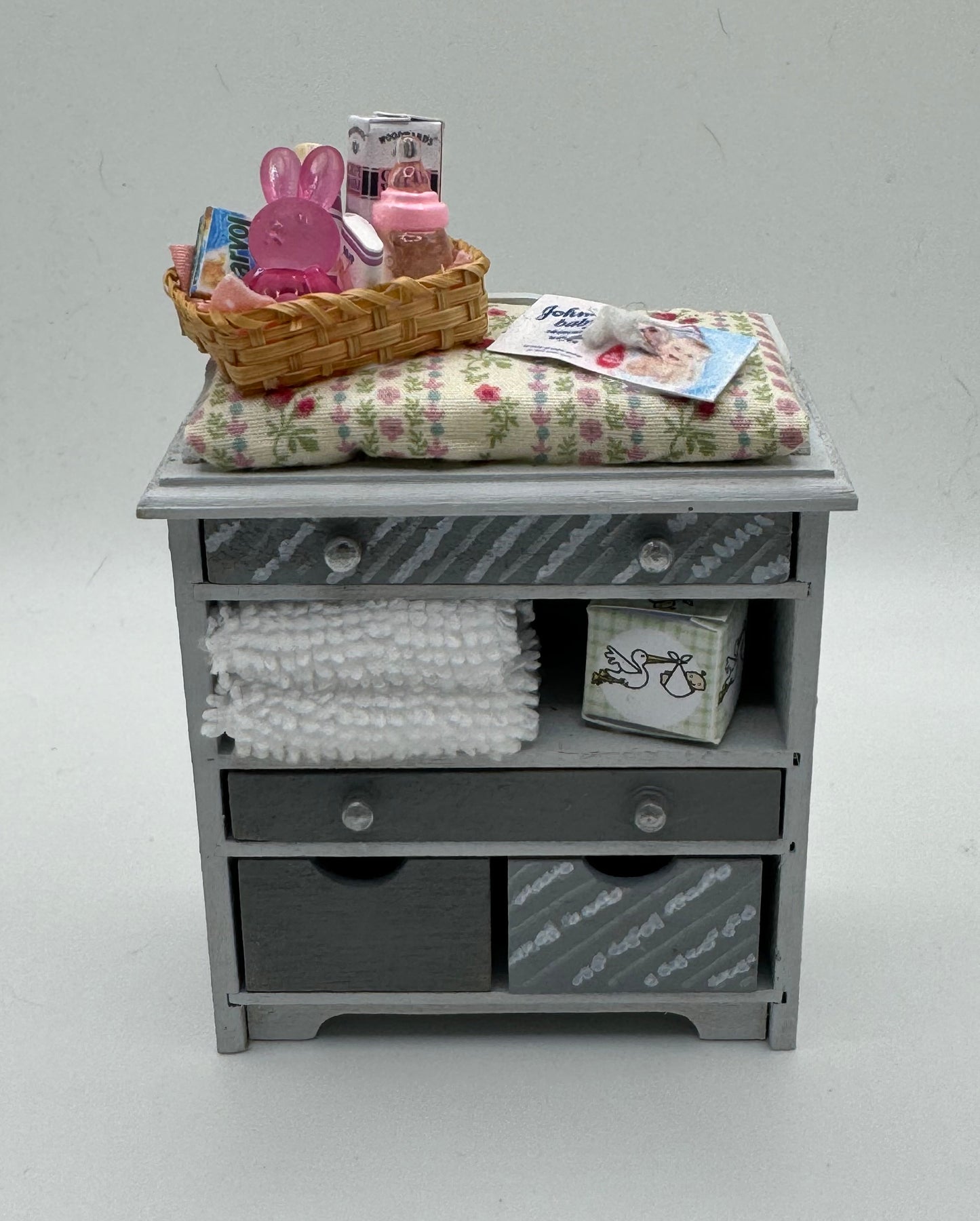 1/12th grey Nursery furniture (options)