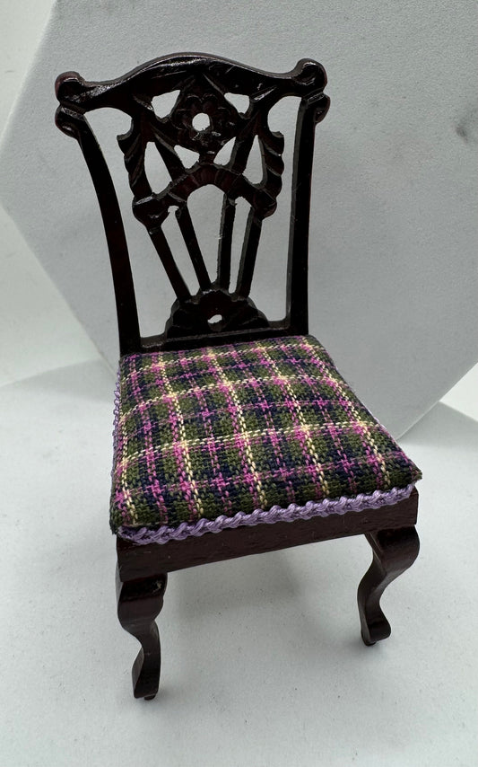 Dolls House Miniatures - 1/12 occasional side chair
