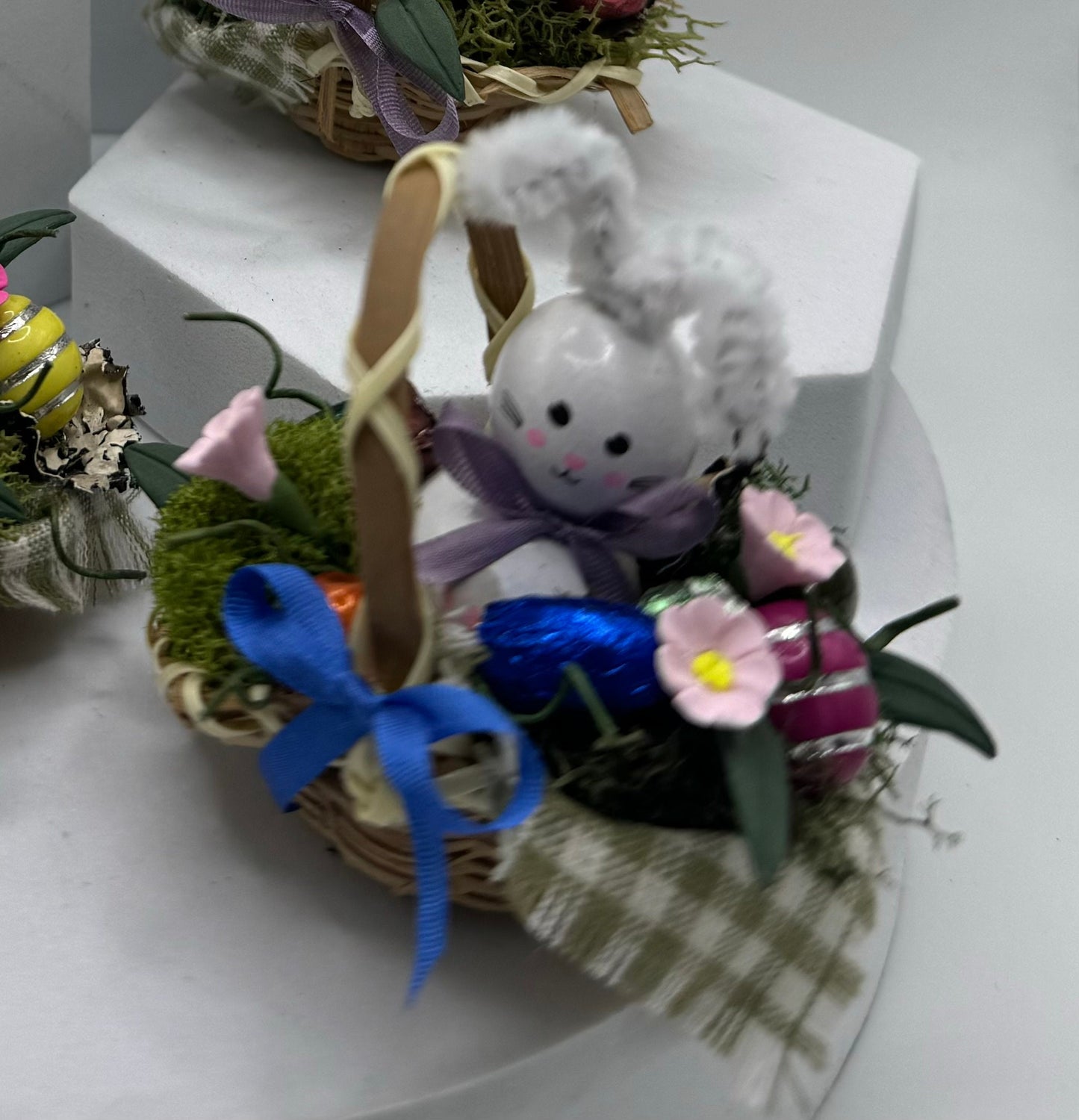 Dolls House Miniatures - 1/12 Easter Basket ( 5 options)
