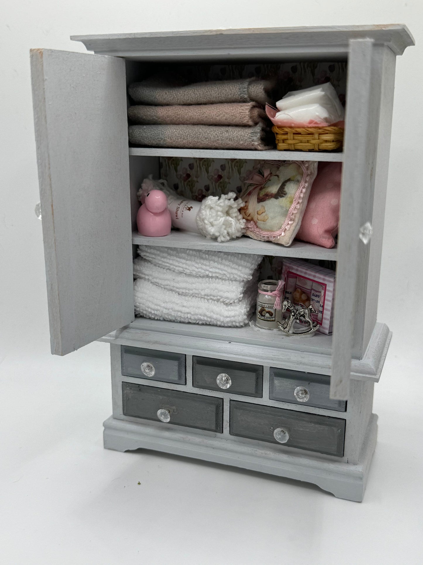 1/12th grey Nursery furniture (options)
